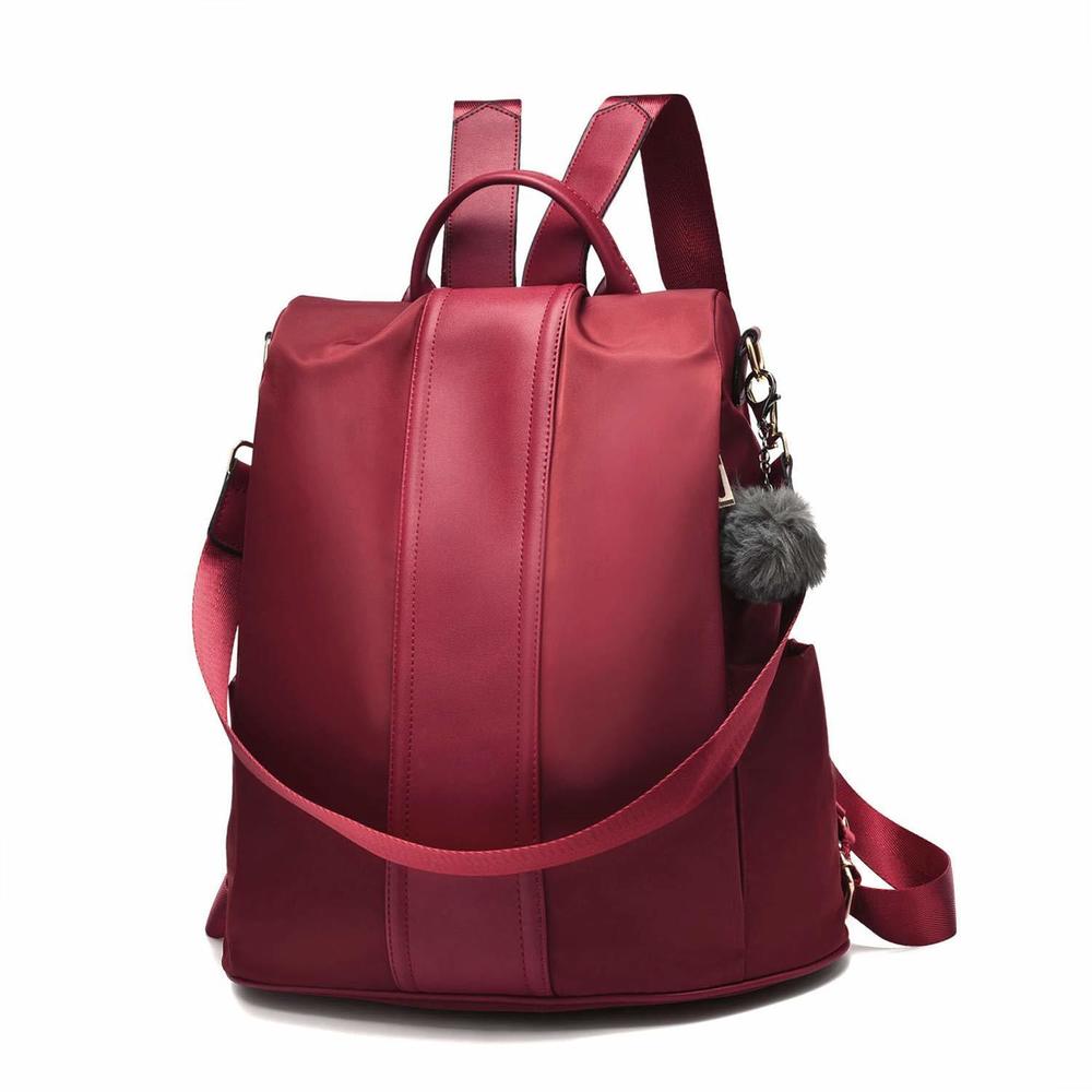 Women Backpack Purse Waterproof Nylon Anti-theft Rucksack Lightweight🐟